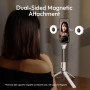 ULANZI ML05 Magnetic Selfie Light pour iPhone, Lumiere Telephone Selfie, Lampe Selfie magnétique Double avec Miroir, 9000K IRC ≥
