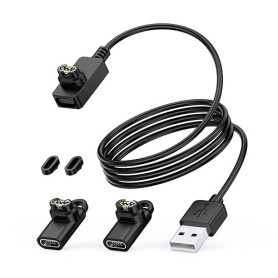 Cable pour Montre Garmin Fenix 7 7S 7X 6 6S 6X 5 5S 5X Vivoactive 3 4 4S 5 Forerunner 45 245 945 255 Venu 2 2S Approach Instinct