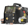 H HZXVOGEN Soudeur MIG Aluminium 250A, Poste à souder 6-en-1 MIG à gaz/sans gaz, Lift TIG/MMA/Spot/Spool Gun, Contrôle synergiqu
