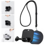 K&F CONCEPT Support Collier Aimanté POV Vlog Vidéo Compatible avec Gopro DJI Action DJI Osmo 360 et Vis en T et Clip Pince Télép