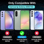 ivoler Verre Trempé pour Samsung Galaxy A56 5G Installation en 30 Secondes, Outil d'Installation Facile, Protection d’écran en 9