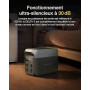 Station électrique portable EF EcoFlow DELTA 3, 1024 Wh de capacité, cellules LFP, 70% de charge en 30 min, extensible jusqu'à 5