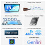 POPUX P13 Pro Android 16 Tablette, 48Go+256Go ROM, 2.4K 120Hz 13,4 Pouces Tablette avec Gemini AI, Tablette Tactile T7280 Octa-C