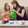 LIHAO Laine à tricoter, 12pcs pelote de Laine crochet en 100% Acrylique,15g/pcs mulcolore