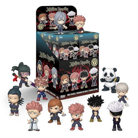 Funko Mystery Mini - Jujutsu Kaisen - 1 of 12 to Collect - Styles Vary- Mini-Figurine en Vinyle à Collectionner - Idée de Cadeau