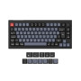 Keychron V1 Max 75% Mise en Page Clavier Mécanique sans Fil Personnalisé, 2.4GHz Bluetooth Cable Connection QMK/Via Programmable