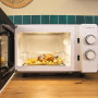 Cecotec Micro-ondes Proclean 3110 Flatbed. Capacité 20L, 700W, 6 niveaux ajustables, grille de 800W, cavité plate pour grands pl