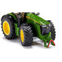 SIKU 3290, John Deere 8R 370, 1:32, Métal,Plastique, Vert, Boule d'Attelage Incluse, Capot Moteur Ouvrable