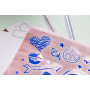 Cricut Rouleau de vinyle holographique thermocollant 30,5 x 61 cm Cobalt