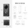 Aqara 2K Sonnette Video Hub G410 avec Carillon, HomeKit Secure Video, Hub Matter Intégré, Wi-FI 2,4G/5GHz, Zigbee et Thread, 4:3