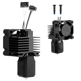 AURIVEE Kit Hotend complet en Acier Trempé Original pour P1P P1S, avec Ventilateur, Thermistor, Chauffage Céramique, Buse 0.4mm