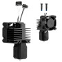 AURIVEE Kit Hotend complet en Acier Trempé Original pour P1P P1S, avec Ventilateur, Thermistor, Chauffage Céramique, Buse 0.4mm