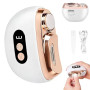 Coupe Ongle Électrique, 2026 Nouveau 3-en-1 Portable lime a ongle electrique, avec Lumière LED et Polisseur, 3 Vitesses, Recharg