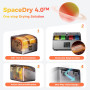 Boîte de séchage pour filaments Creality 4 bobines, séchoir pour filaments Space Pi X4, séchage Rapide à 360° 200 W PTC et Stock