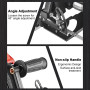 Ensemble de Support pour Meuleuse D'angle 100-125, Accessoires pour Outils de Coupe, Angle Réglable de 0 à 45°, Profondeur de Co