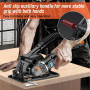 Ensemble de Support pour Meuleuse D'angle 100-125, Accessoires pour Outils de Coupe, Angle Réglable de 0 à 45°, Profondeur de Co