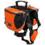 Sacoche de Selle Sac à Dos pour Chien Moyens & Grands, Harnasi Veste Gilet Imperméable Réglable Grande pour Voyage Entraînement