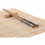 Set de sushi DKD Home Decor Bambou Grès Oriental (16 Pièces) 137,99 €