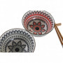 Set de sushi DKD Home Decor Multicouleur Bambou Mandala Grès Oriental (6 Pièces) 181,99 €