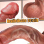 PRONFANS 20.5CM Gode Realiste Sex Toýs Femme Homme Couple, Dildo Sex Toys Ventouses Gaines pour pénis, Godemichets Sextoy Plug