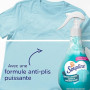 SOUPLINE - Spray Brume Anti-Plis - Défroissant Sans Repassage - Rafraîchit les Vêtements - Parfum Fleurs Blanches - Spray 300ml
