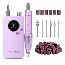 MelodySusie Ponceuse pour Ongles Professionnelle 30 000 tr/min, SC320F Lime à Ongles Électrique Rechargeable sans Fil pour Manuc