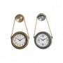 Horloge Murale DKD Home Decor Verre Fer Vintage 2 Unités (28,5 x 8 x 50 cm) 130,99 €