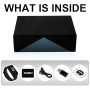 OTADUG Camera Espion, 1080P Caméra Espion Cachées avec Enregistrement Audio et Vidéo, Mini Caméra Cachée avec Carte SD de 16 Go,