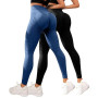 Lot de 2 Legging Anti Cellulite Femme Leonie and Co Taille Haute Sport Pantalon Plumi Push Up 3D Compression Lipoedeme Fitness M
