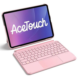 Inateck Coque Clavier pour iPad 11e/10e Gén, pour iPad 10e (10,9")/11e (2025 A16), Air 11" M3/M2, Air 6/5/4e, Pro 11 4e-1re, Cla