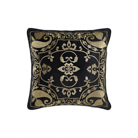 Coussin DKD Home Decor Noir Doré Polyester Arabe (45 x 10 x 45 cm) 63,99 €