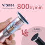 AprElm E1 - Rapeuse Pieds électrique Professionnelle 12 cm - avec 120 Disques Abrasifs et Vitesse Variable - Pour Pedicure et So