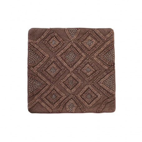 Housse de coussin DKD Home Decor Marron Losanges (50 x 1 x 50 cm) 85,99 €