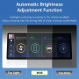 Road Top CarPlay Autoradio,12.3 Pouces Ultra-Fin Carplay Écran Tactile de Voiture pour BMW X3 X4 Série F25/F26 avec NBT système 