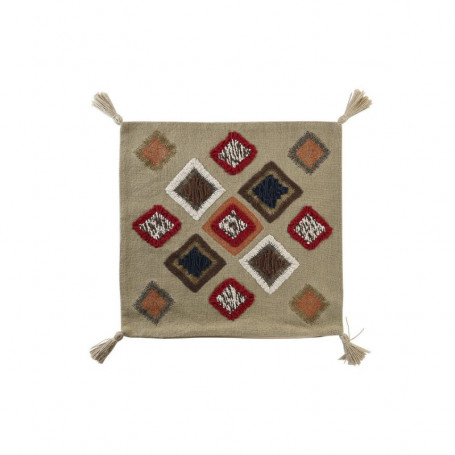 Housse de coussin DKD Home Decor Multicouleur Frange (50 x 1 x 50 cm) 85,99 €