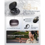 SHOKZ OpenFit 2+ Nouveaux Casques à Oreilles Libres, Dolby Audio, Crochets d’Oreille Souples, 48 Heures d’autonomie, résistance