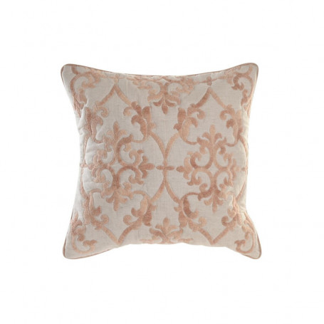 Coussin DKD Home Decor Beige Rose Polyester Coton (50 x 15 x 50 cm) 81,99 €