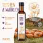 Huile de Graines de Courge Monte Nativo 500 ml – Huile de Courge Pressée à Froid, Vierge et Non Raffinée – Acides Gras Oméga pou