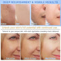 Masque Collagène 6 Pièces, Masque de Nuit au Collagène Bio Masque Hydratant Anti-Rides Liftant pour Apaiser, Réparer et Hydrater