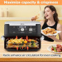 ENSINE Accessoires Air Fryer pour Ninja Foodi FlexDrawer 10,4 L AF500EU, Grille Air fryer Compatible COSORI TWINFRY Dual Blaze 1