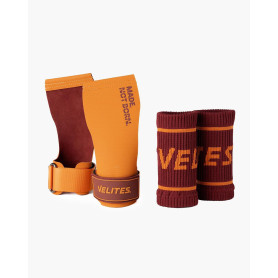 Velites | Maniques All Terrain + Bandeaux de Poignets + Sac de Transport | Extra Grip | sur Tous Les Types de Barres: Rugueuses,