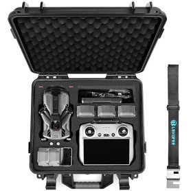LEKUFEE Rigide Boîte étanche pour Drone DJI Mini 5 Pro/4 Pro/Mini 3,DJI RC 2/RC/ N2/N1 et Accessoires (étui Uniquement)