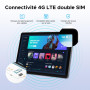 POPUX Tab G6 Android 16 Tablette 11 Pouces, 30Go+256Go(TF/2To), 4G LTE Tablette avec Carte Sim Batterie 8000mAh, Octa Core Uniso