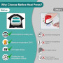 Presse à Chaud Textile 22.8cmx22.8cm/9"x9" Portable LED Presse Chauffante avec Minuterie, Chauffage Rapide&Arrêt Automatique DIY