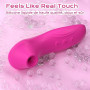 Vibromasseurs Feminin Clitoridien va et vient Sex Toys, Sexes Toye Femmes 10 Sucer Modes Vibromasseur Silencieux Sextoy, Charge