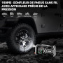 ACEZUK Booster Batterie Voiture 8000A, 150PSI Gonfleur Pneus Voiture, Démarreur avec Compresseur à Air, 12V Jump Starter pour Vé