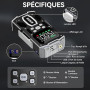 ACEZUK Booster Batterie Voiture 8000A, 150PSI Gonfleur Pneus Voiture, Démarreur avec Compresseur à Air, 12V Jump Starter pour Vé