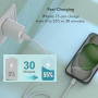 Cable USB C vers USB C [2m+2m/Lot de 2] Charge Rapide 4.0, Câble Chargeur 60W Type C,Câbles pour iPhone 17/16/15/Pro/Plus/Pro Ma