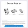 DJI Mini 4K, Drone Caméra 4K UHD, Moins de 249 g, Stabilisation de la Nacelle à 3 Axes, Transmission Vidéo sur 10 km, Retour Aut