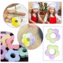 JOOTUEPO Lot de 2 mini moules en silicone avec fleurs creuses en époxy pour colliers, boucles d'oreilles, bijoux en résine, port